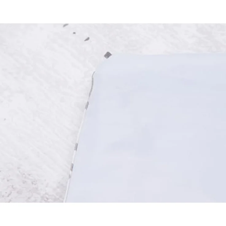 Sansibar Bettwäsche-Set Island 135x200 2 teilig Bettbezug - Bettwäsche-Sets 135 x 200 cm mit Kissenbezug 80x80 cm, angenehm weich und anschmiegsam mit Reißverschluss Grau – Bild 2