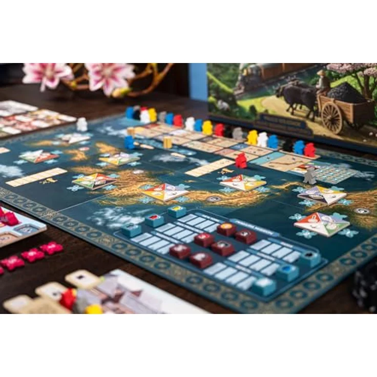 Cranio Creations Nippon: Zaibatsu, Emperor's Edition - Brettspiel mit italienischer Anleitung – Bild 4
