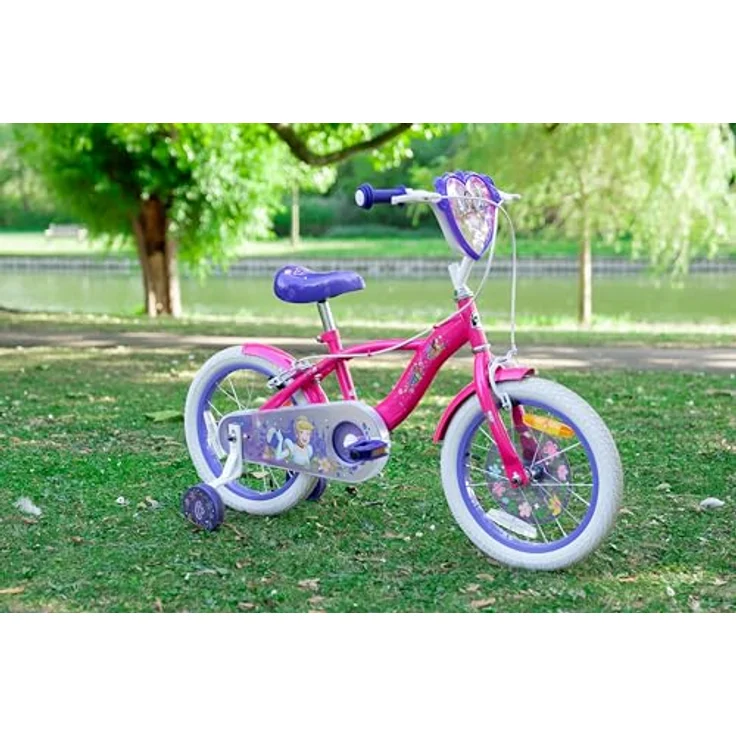 Huffy Disney Prinzessin 16" Kinderfahrrad - Rosa, geeignet für 5-7 Jahre – Bild 3