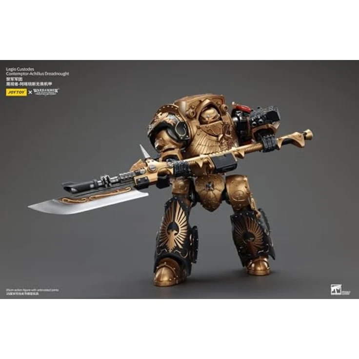 Joy Toy Warhammer The Horus Heresy Legio Custodes Contemptor-Achillus Dreadnought, 25 cm Actionfigur mit Zubehör – Bild 6