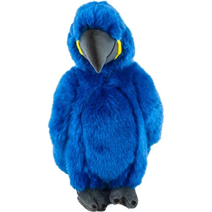 Teddys Rothenburg Plüschpapagei, sitzend, blau, 26 cm, waschbar bis 30°C – Bild 3