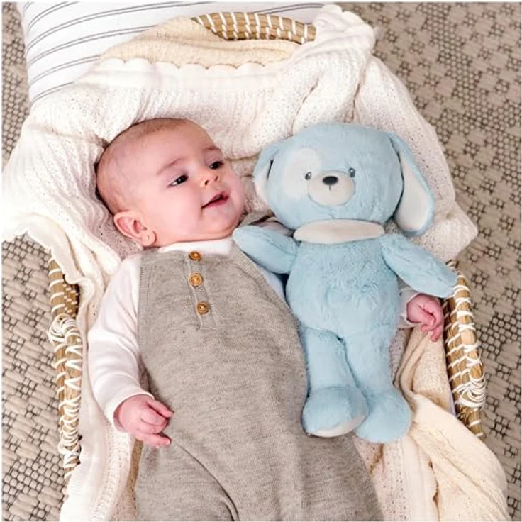 GUND - Plüsch-Hündchen aus 100% recyceltem Material, 30 cm, nachhaltiges Kuscheltier für Babys und Neugeborene, 0+ Monate – Bild 5