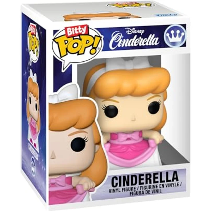 Funko Bitty POP! Display: Cinderella's Castle, 0.9 Inch (2.2 cm) Collectable mit Stapelbarer Display Shelf - Geschenkidee für Partytüten – Bild 3