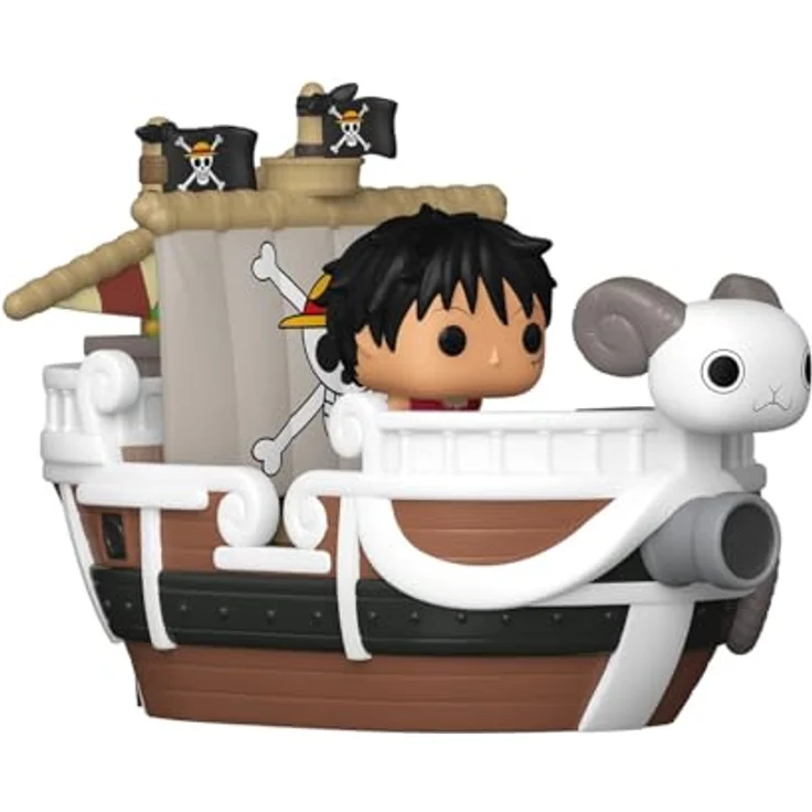 Funko Bitty POP! Ride: One Piece - Going Merry w/Luffy, Sammelbare Vinylfigur, 9,5 cm, Hochwertiges Vinyl, Offizielles Merchandise für Kinder & Erwachsene – Bild 2