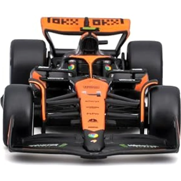 Bburago 18-38214N, Modellauto F1 McLaren MCL38 Miami Norris #4, Maßstab 1:43, detailgetreue Nachbildung mit originalgetreuer Lackierung – Bild 2