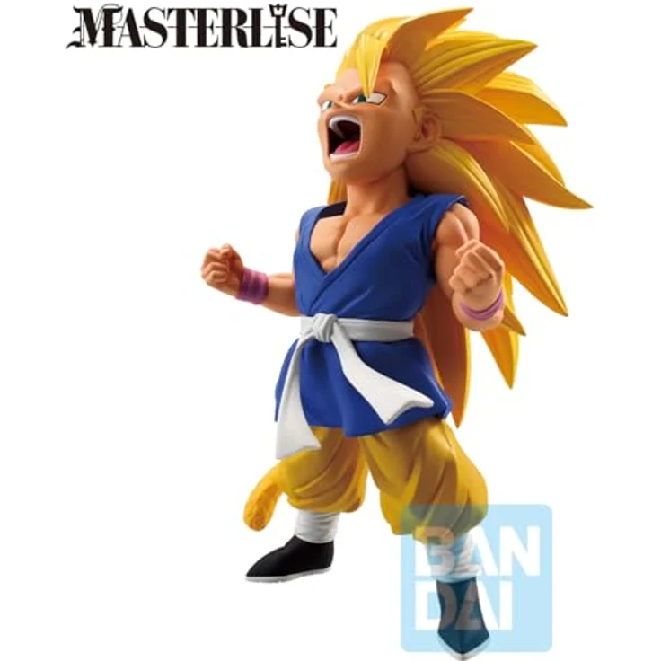 Ichibansho Figure Dragon Ball GT – Super Saiyan 3 Goku, Masterlise Sammlerstatue mit 14 cm Höhe, offiziell lizenziert von Bandai Spirits – Bild 3