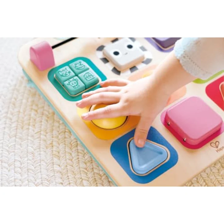 Hape Grow-With-Me Baby Walker, Baby-Lauflernwagen mit abnehmbarem Aktivitätspanel, unterstützt Gleichgewicht und frühes Laufen, geeignet ab 6 Monaten – Bild 7