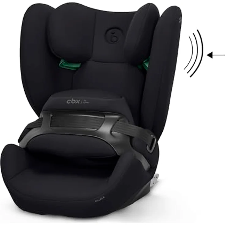 Cybex Pallas B I-Size, 2-in-1 Kindersitz mit Fangkörper und verstellbarer Kopfstütze, Grau – Bild 6