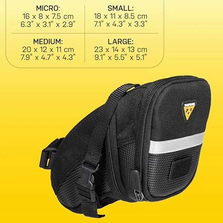 Topeak Strap Aero Wedge Pack Satteltasche S – Bild 5