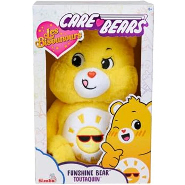 Simba Glücksbärchi Sonnenscheinbärchi 35cm Care Bears Plüschfigur gelb – Bild 4