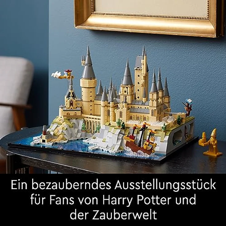 LEGO 76419 Harry Potter Schloss Hogwarts mit Schlossgelände Set, einschließlich berühmter Orte wie Astronomieturm, Große Halle, Kammer des Schreckens, etc., Modellbausatz für Fans und Erwachsene – Bild 2
