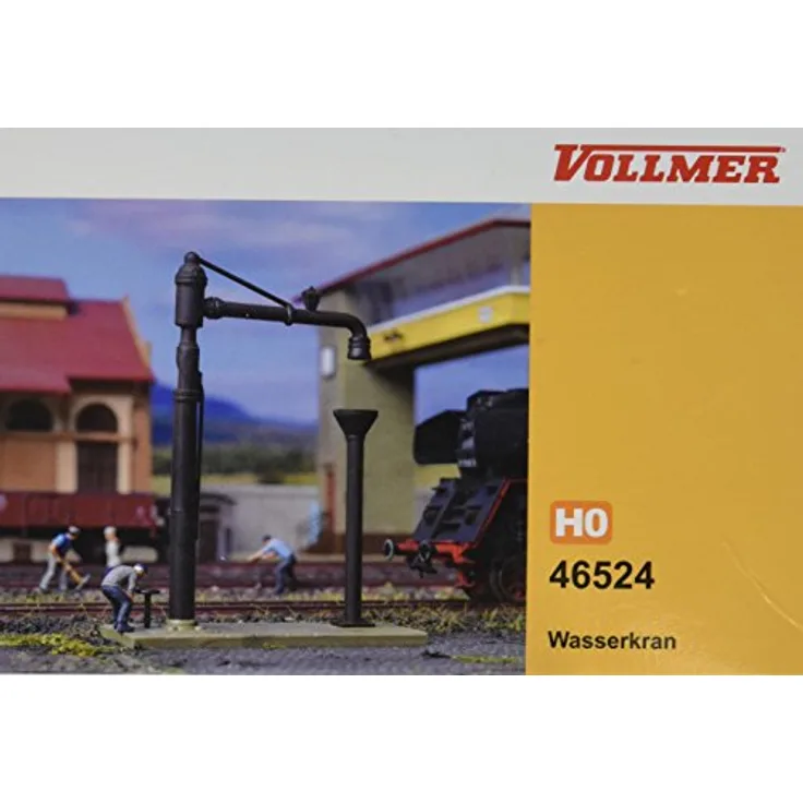 Vollmer 46524 H0 Wasserkran, Modellbau Zubehör zur Ausgestaltung des Bahnhofsbereichs