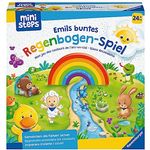 Ravensburger ministeps 4582 Emils buntes Regenbogen-Spiel, erstes Spiel zum Farbenlernen, Spielzeug ab 2 Jahren