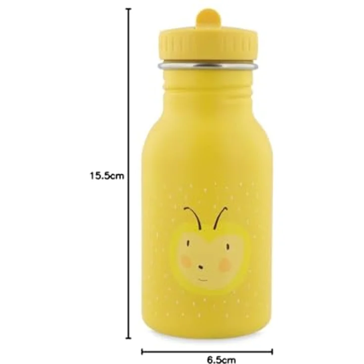 Trixie Baby Trinkflasche, Edelstahl, 350 ml, Mrs. Bumblebee (Humme), spülmaschinenfest – Bild 5