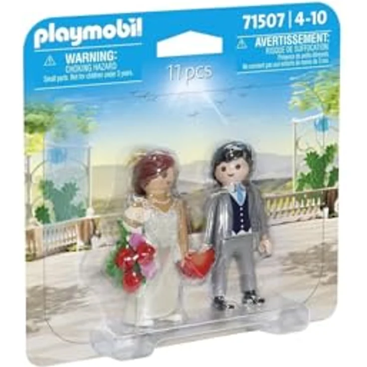 Playmobil® Konstruktions-Spielset Hochzeitspaar (71507), Duo Pack, (11 St), Made in Europe – Bild 2
