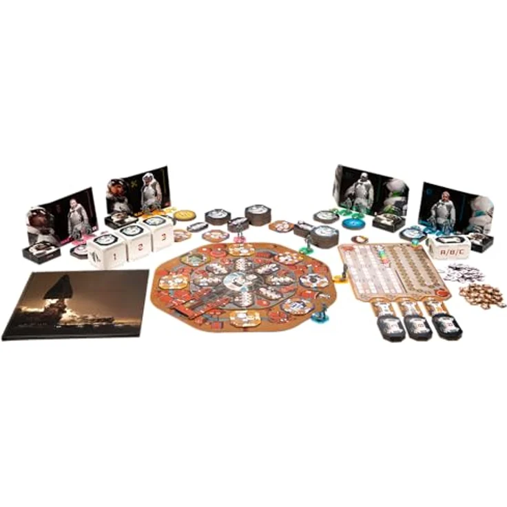 MM SPIELE Humanity, Strategiespiel zur Erforschung des Saturnmonds Titan, Modulbau- und Forschungsspiel für 2-4 Spieler ab 14 Jahren – Bild 4