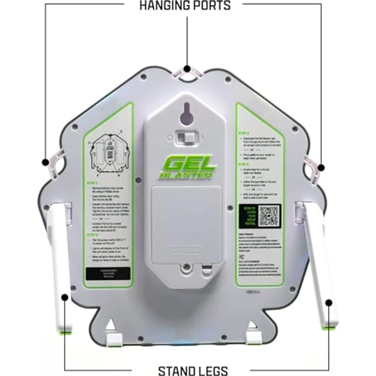 Gel Blaster Portal Smart Target - Interaktive Zielscheibe für Gel Blaster (incl. Free App) – Bild 5