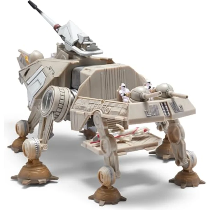 Jazwares STAR WARS 18cm AT-TE Dreadnaught inkl. 2,5cm Figuren, maßstabsgetreu und detailscharf – Bild 1
