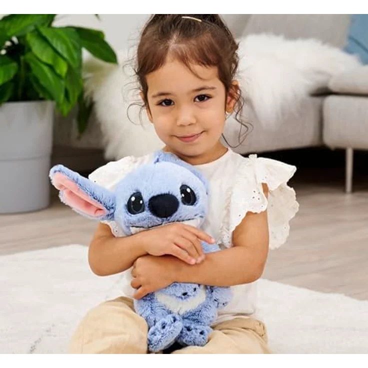 Simba Disney Stitch Live Action Plüschfigur, 25 cm groß, originalgetreu, stehend, für Babys und Kinder ab 0 Monaten – Bild 5