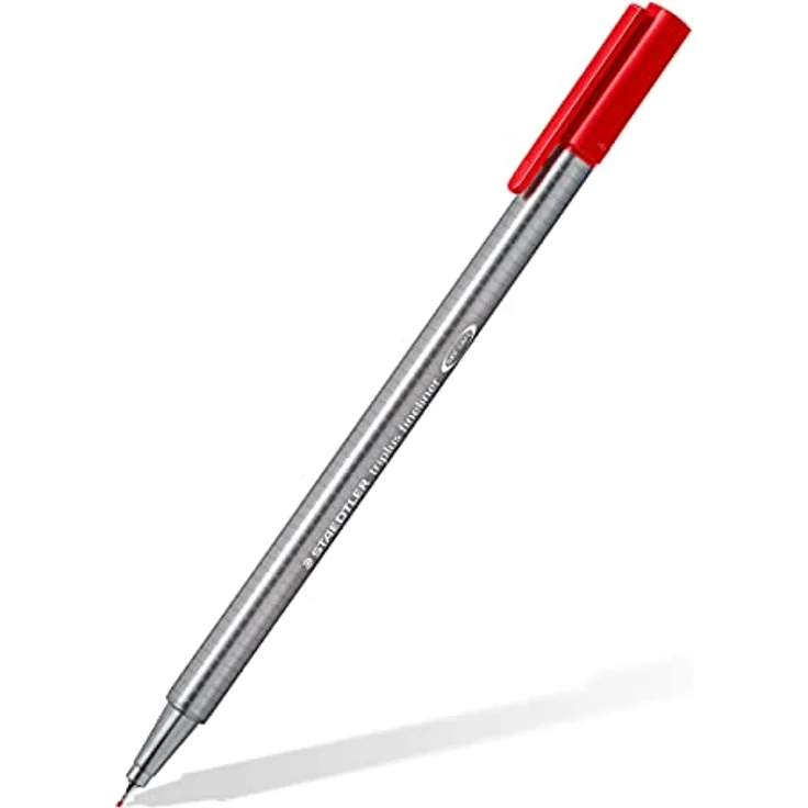 Staedtler Fineliner triplus 20 + 5 Celebration-Set, 0,3 mm Strichstärke, dreieckig, DRY SAFE, silberner Schaft, 25 Farben – Bild 2