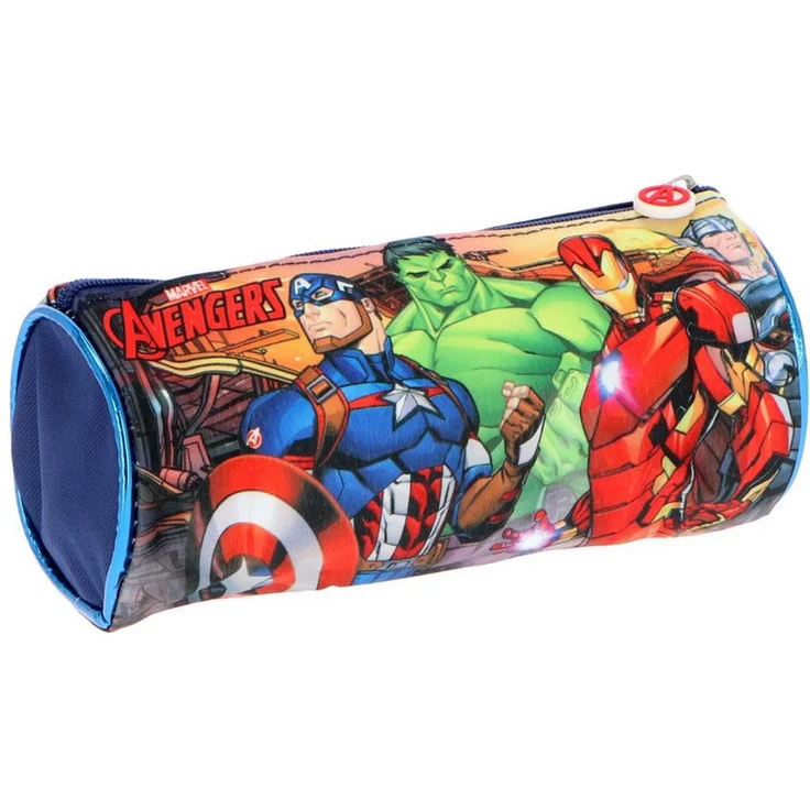 The AVENGERS Federmäppchen Deluxe – für Kinder, Actiongeladenes Design, Mehrere Fächer