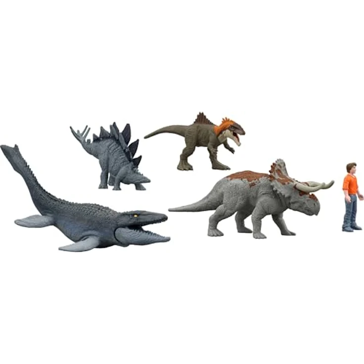 Mattel Jurassic World: Der Chaostheorie Adventskalender, 24-tägige Dinosaurier-Spielzeugüberraschungen für Kinder ab 3 Jahren – Bild 5