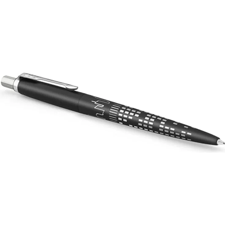 Parker Pen Jotter SE New York City, Kugelschreiber M, schwarz, Edelstahl mit Laser Gravur – Bild 6