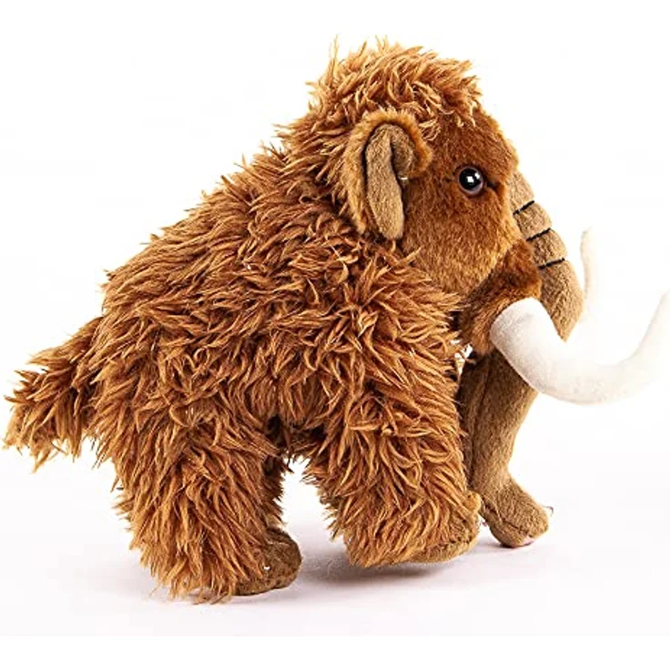 Teddys Rothenburg Kuscheltier Mammut klein 23 cm Uni-Toys, braun, maschinenwaschbar bis 30°C – Bild 2