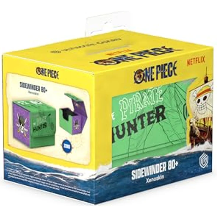 ULTIMATE GUARD Sidewinder 80+ Xenoskin Deck-Box, robuster Schutz für Sammelkarten, Grün, 1 Stück – Bild 7