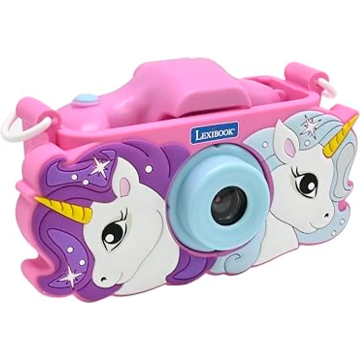 Lexibook Digitalkamera Unicorns, HD Kinderkamera in Rosa mit 2,4 Zoll Bildschirm für Kinder ab 3 Jahren – Bild 7