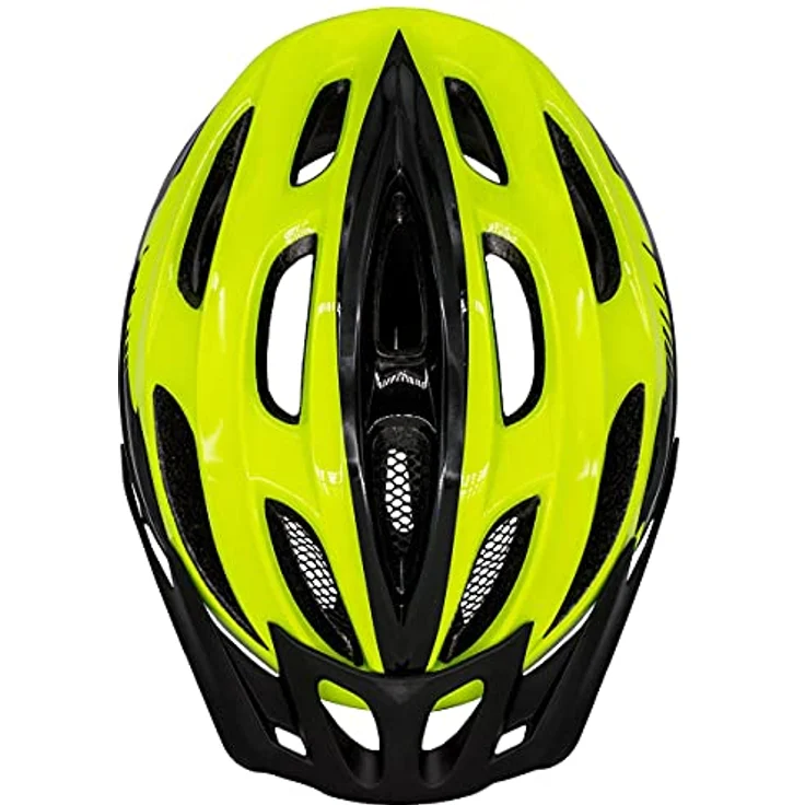 Airtracks Fahrradhelm für Herren Damen Master RD-10 Allround Radhelm MTB Helm verstellbar Schwarz-Neon, S-M 54-58cm – Bild 2
