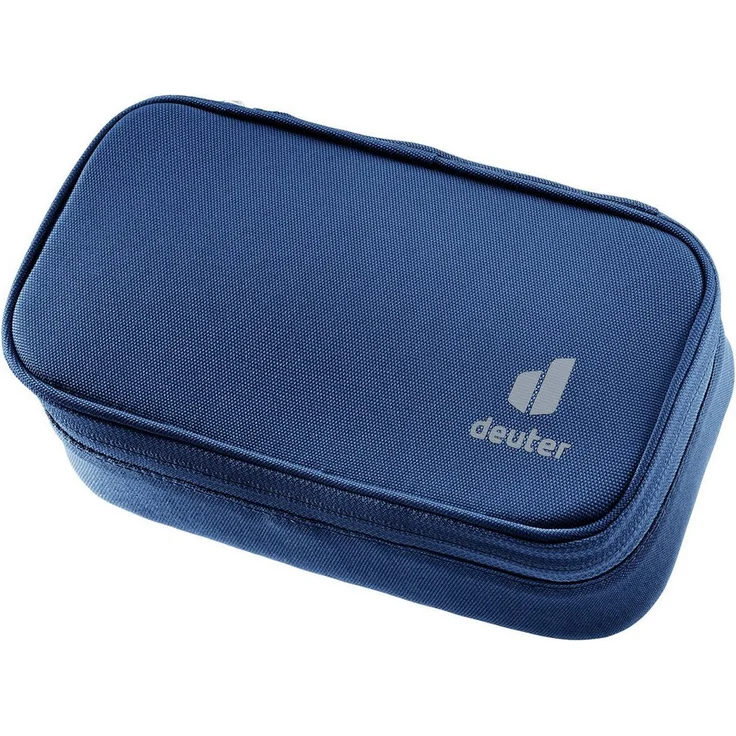 deuter Federmäppchen Pencil Case nightblue, mit Stifthalterung und recycelten Materialien