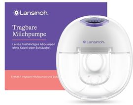 Lansinoh tragbare elektrische Milchpumpe
