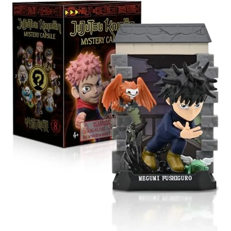 YuMe Jujutsu Kaisen Cursed Capsules Unisex Sammelfiguren Standard Vinyl Anime, Fan-Merch, Filme, TV-Serien, langlebig, Onesize, Uni – Bild 1