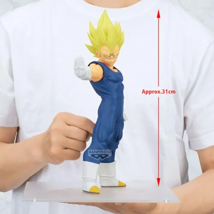 Banpresto Dragon Ball - Vegeta Grandista, hochwertige PVC-Sammelfigur, ca. 25-30 cm, limitiert – Bild 8