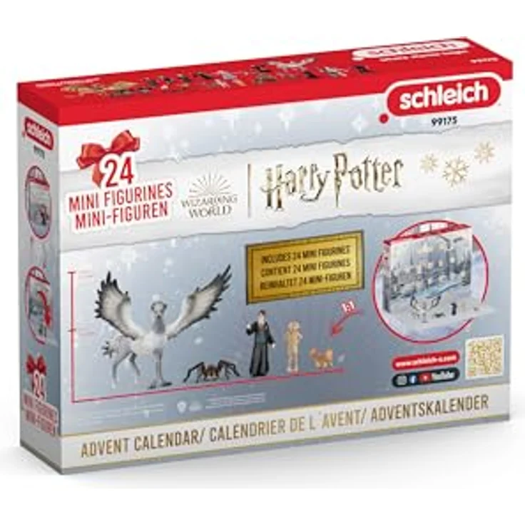 Schleich 99175 Harry Potter Adventskalender 2024, ab 6 Jahren, Playset, 37 x 9 x 28,7 cm, Harry Potter - Preisvergleich – Bild 3