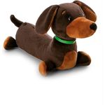 NICI Kuscheltier Dackel 27cm, braun - Weiches Plüschtier mit treuem Blick, ideal zum Kuscheln und Spielen, perfektes Geschenk für Kinder und Erwachsene - 61897