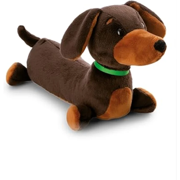 NICI Kuscheltier Dackel 35cm, braun - Weiches Plüschtier in liegender Position, ideales Geschenk für Kinder & Erwachsene - 61898 – Bild 1