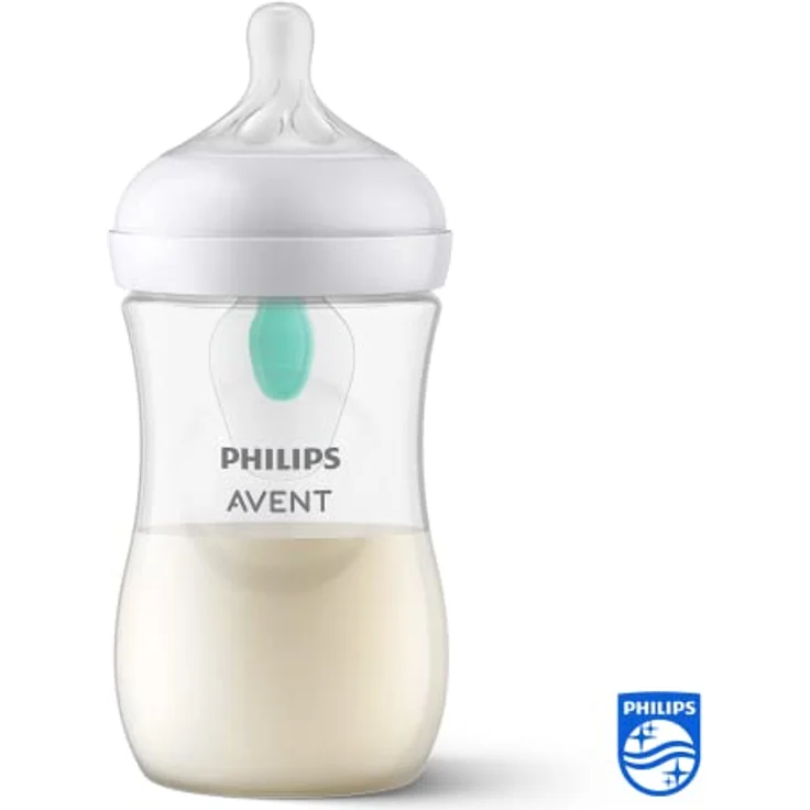 Philips Avent Natural Response AirFree SCY673/01 Babyflasche 1 m+, Flow 3, 260 ml, ergonomisches Design zur Förderung der Saugeraktivität – Bild 2