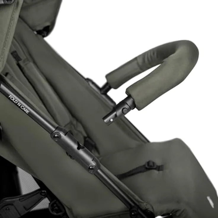 Hauck Buggy Fold N Care, leichter Schirmbuggy in Olive mit 5-fach verstellbarer Rückenlehne und Gratis Mobilitätsgarantie – Bild 13