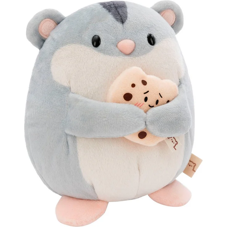 Nici Kuscheltier mymochi, Hamster Shai, 16 cm, mit Keks, in Geschenkbox – Bild 1
