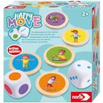 Noris Happy Move - Bewegungsspiel mit XXL-Würfeln für Kinder ab 2 Jahre, Indoor & Outdoor, Motorikförderung, bunt