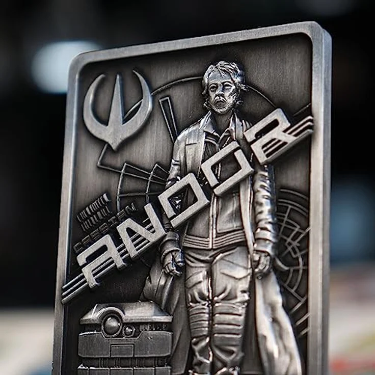 Fanattik STAR WARS - Andor - Lingot Edition Limitée, offizieller Metallbarren auf 5000 Stück limitiert, inkl. Ständer - Sammelfiguren – Bild 9