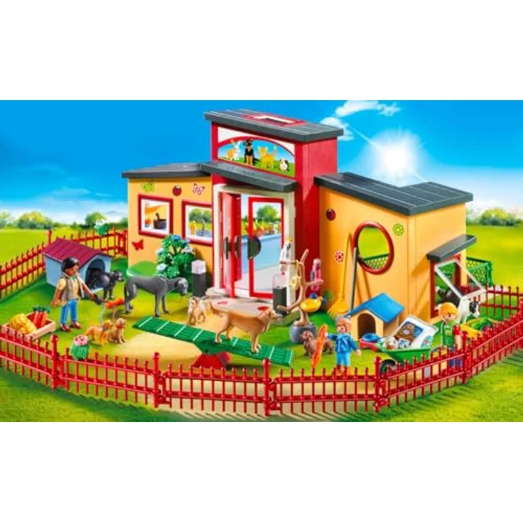 Playmobil® Konstruktions-Spielset Tierhotel 'Pfötchen' (71599), My Life, 50 Jahre, (159 St), Made in Europe - Preisvergleich – Bild 3