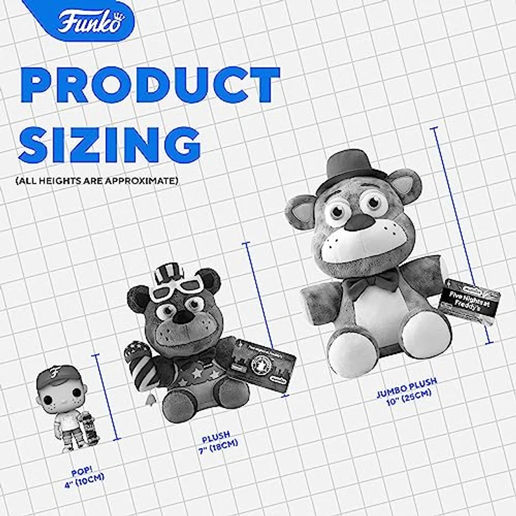 Funko Plush: Five Nights At Freddy's Dreadbear - Jack-O-Chica, ca. 17,78 cm Plüschtier, offiziell lizenziert, ideales Geschenk für Fans – Bild 2