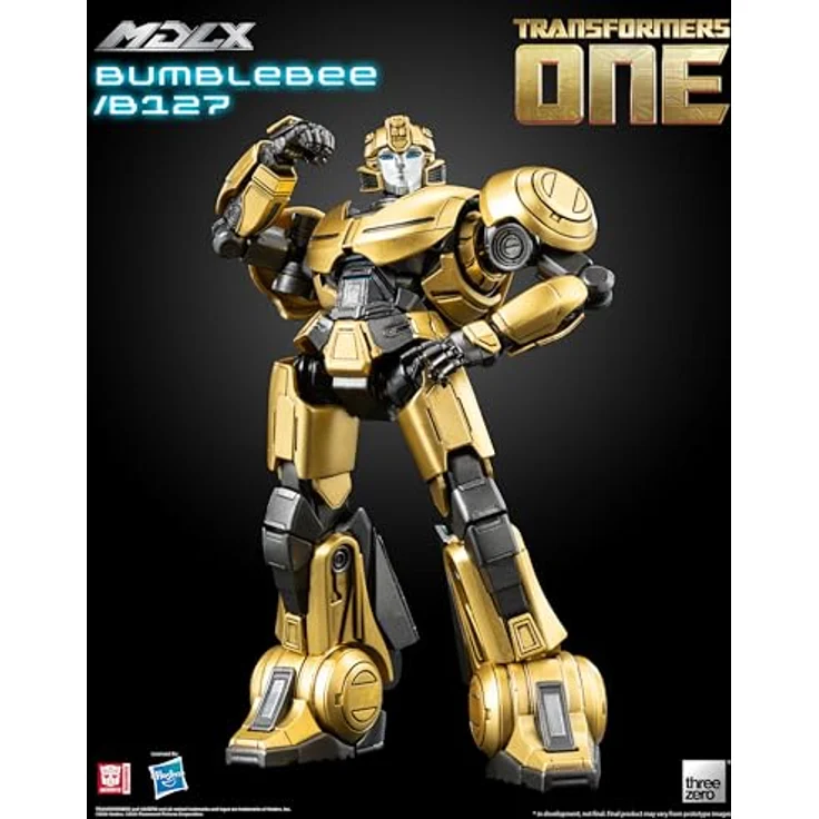 THREEZERO Transformers MDLX Actionfigur Bumblebee/B127, 12 cm, mit Zubehör in Fensterbox aus ABS, POM, PVC, Zinklegierung und Metallteilen – Bild 21