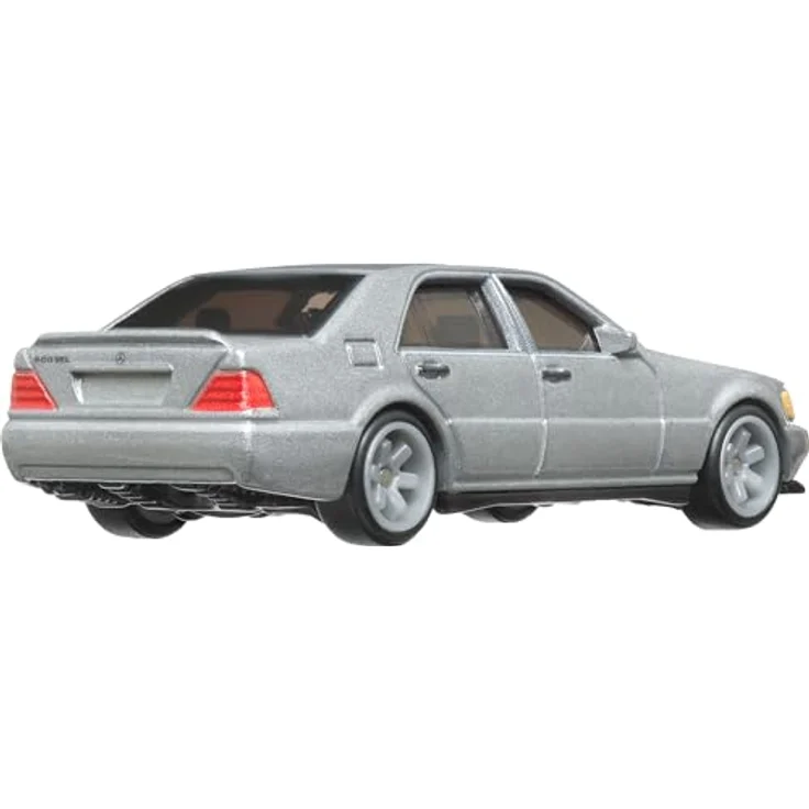 Hot Wheels Fast and Furious DieCast Modellauto Mercedes Benz 500 SEL, Maßstab 1/64, 7 cm, 100 % ORIGINAL - HRT94 – Bild 4