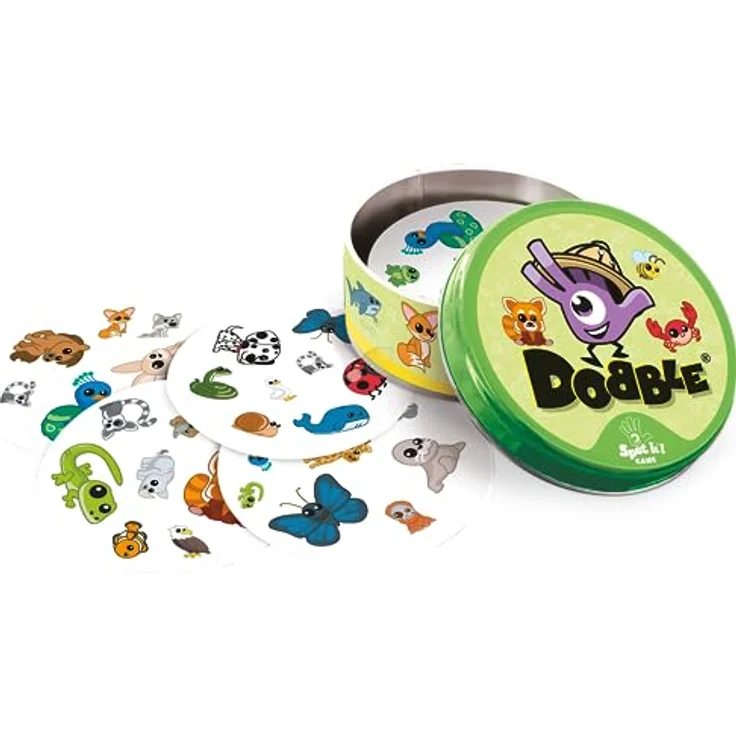 Zygomatic | Dobble Kids | Eco-Sleeves | Kinderspiel | Kartenspiel | 2-8 Spieler | Ab 4+ Jahren | 15 Minuten | Deutsch – Bild 5