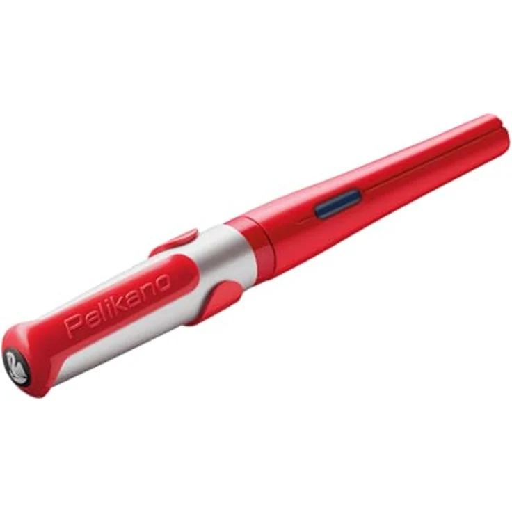 Pelikan Füller Pelikano P 480 Original, Für Rechtshänder, blau, rot, schwarz – Bild 4