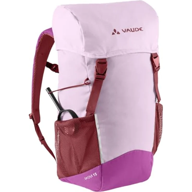 Vaude Skovi 15, Kinderrucksack 43 cm, rosa, 100% Polyester, ideal für den Kindergarten – Bild 1